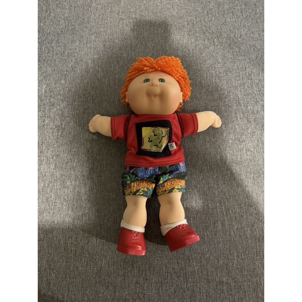 Cabbage Patch Kids Mattel First Edition 1995 - 14 inch RARE Orange Hair